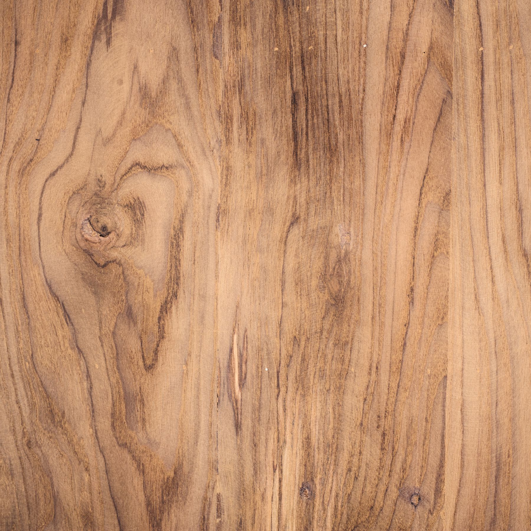Détail de veinage de bois, planche polie